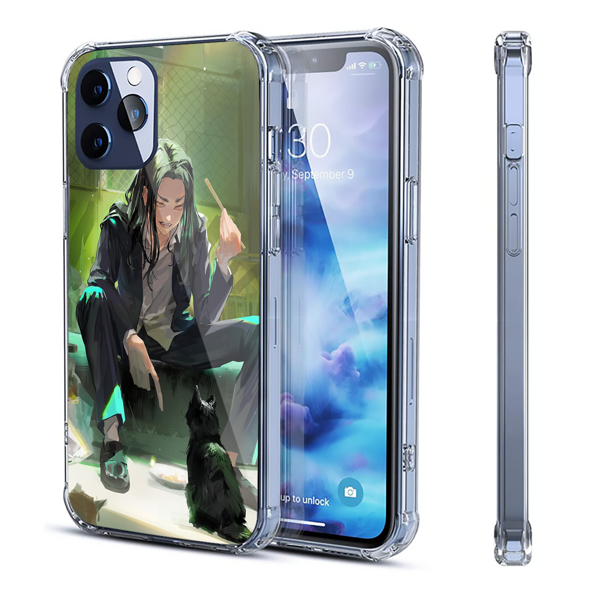 （画像用） 東京リベンジャーズ Tokyo Revengers 【iPhone 12シリーズ対応】透明スマホケース（クリアソフトケース）